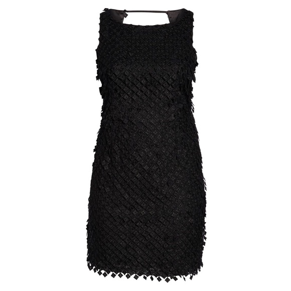 💎🆕 Cooper St Curvy ♡ Diamond 3D Mini Dress ♡ Blk - Picture 7 of 8